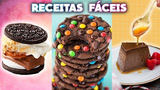 RECEITAS DOCES com POUCOS INGREDIENTES Fácil rápido e gostoso [upl. by Maitund147]