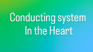 conducting system of heart viral trending youtube [upl. by Eibo]