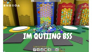 Im quitting bee swarm simulator [upl. by Zil]