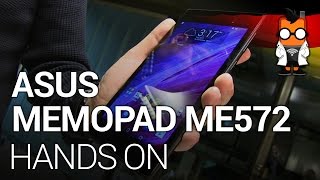 ASUS MemoPad ME572 Hands On und Kurztest  64bit Tablet Deutsch [upl. by Philander]