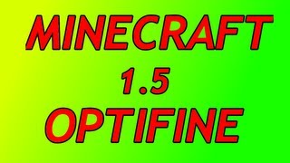 Minecraft Optifine 15 and 151 and 152 best settings  Download Link [upl. by Jefferson305]