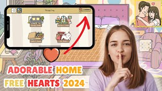 Adorable Home Free Hearts 2024  How To Get Hearts In Adorable Home [upl. by Hawker186]