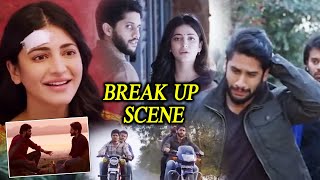 Premam Movie Naga Chaitanya Emotional Breakup Scenes  Shruti Haasan  Cinima Nagar [upl. by Levitus]