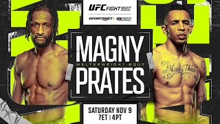 UFC Fight Night Magny vs Prates LIVE Full Card Predictions [upl. by Gnoud]