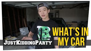 Whats In My Car ft Brandon [upl. by Asial703]