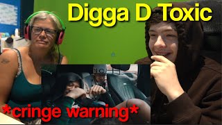 Mum Reacts to Digga D Toxic 😂 EXTREME CRINGE [upl. by Artina]