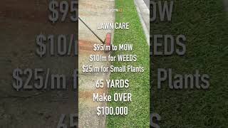 Make 100k per year Mowing Grass [upl. by Happ]