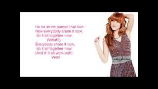 Bella Thorne and Zendaya Coleman  Contagious Love Lyric [upl. by Jerrylee]