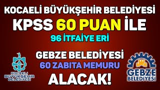 KPSS 60 PUANLA LİSANS VE ÖNLİSANS MEZUNU MEMUR ALIMI [upl. by Euqcaj]