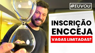 INSCRIÇÃO ENCCEJA  VAGAS LIMITADAS [upl. by Nnayt381]