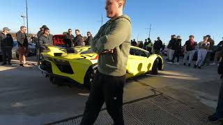 Cars and Coffee Tonsley HUGE and cars leaving [upl. by Vicky]