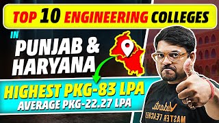 Top 10 Engineering Colleges in Punjab amp Haryana  Complete Details  Admissions  Placements [upl. by Anekahs]