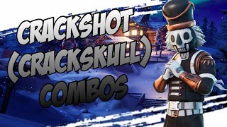 Best Combos  Crackshot Crackskull  BirdshotSkullshot  Fortnite Skin Review [upl. by Finlay256]