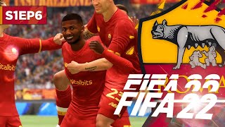 MAITLANDNILES SCORES HIS FIRST GOAL  FIFA 22 ROMA CAREER MODE S1E6 [upl. by Tenay]