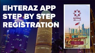 EHTERAZ APP MANDATORY IN QATAR  STEP BY STEP ON HOW TO REGISTER TO EHTERAZ APP  COVID19 TRACKER [upl. by Barbie]