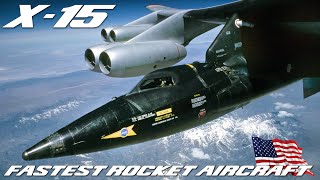 The Fastest Rocket Aircraft In The world  X15 by North American  Upscaled Documentary [upl. by Leikeze]