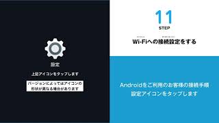 すぐわかる！インターネット接続（レンタルWiFiルーター：WRC1167GST2編）｜ICNET [upl. by Atinaw]