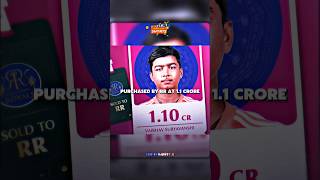 Vaibhav Suryavanshi 🥵📈 cricket cricketshorts viral CricRajput30 [upl. by Yvi70]