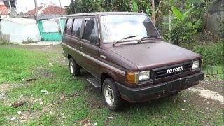 Review Toyota Kijang Super 15 KF40 Tahun 1989 [upl. by Faxan]