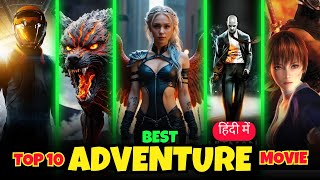 Top 10 New Adventure amp Thriller Hollywood Movies  Total Jhakaas 🔥 [upl. by Atiuqihs]