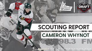 Scouting Report  Cameron Whynot [upl. by Akemaj607]