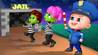 Zombie Apocalypse Zombie Invasion  Zombie Dance Song  More Bibiberry Nursery Rhymes amp Kids Songs [upl. by Tamer]