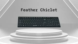 ProDots Supersmooth amp Lightweight quotFeatherChickletquot Keyboard ⚡ [upl. by Chessy]