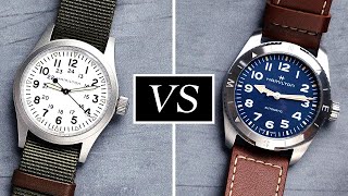 Hamilton Khaki Field Expedition VS Mechanical  The Winner Is [upl. by Rfinnej]