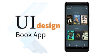 Flutter Book App  UI Speed Design [upl. by Brand]