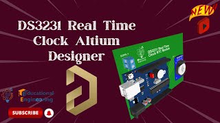 DS3231 Real Time Clock Altium Designer [upl. by Screens26]