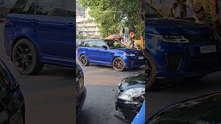 Range Rover Sport SVR Blue 🔥🔥Car Spotting youtubeshorts [upl. by Kristi]