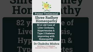 Can Homeopathic medicine improve Liver Cirrhosis [upl. by Nesrac245]