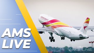 🔴 Arrivals then departures at Amsterdam Schiphol Airport  AMS LIVE [upl. by Sirap]