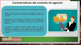 Qué es un CONTRATO DE AGENCIA Masterclass 2023 [upl. by Nnyleuqcaj443]