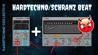 ⦿ Hard Techno Schranz Beat in Ableton Live 11 3 min TUTORIAL [upl. by Lusa]