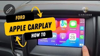 Ford Apple CarPlay SYNC 3  How to Use and Activate [upl. by Whorton]