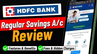 HDFC Bank Account Opening Online Zero Balance Complete Review  HDFC Bank Regular Savings Account [upl. by Ydak33]