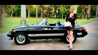 6969 Mile 1979 MGB Convertible Limited Edition amp Only One Owner [upl. by Enotna263]