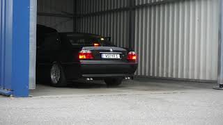 e38 740i BMW v8 m60b40 sound [upl. by Melli]