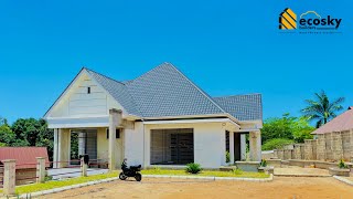 Ongoing construction by Ecosky builders at Madalekanjibai [upl. by Esenej]