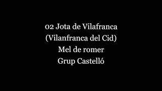 02 Jota de Vilafranca Vilafranca del Cid  Grup Castelló [upl. by Edie]