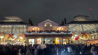 England Covent Garden Christmas Tree [upl. by Aticnemrac]