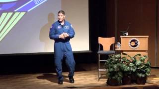 Astronaut Mike Hopkins Talks Living and Working in Space while visiting Goddard Space Flight Center [upl. by Barrington444]