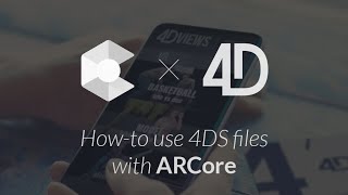 Develop your hologram app for Android with 4DViews Unity amp Google ARCore [upl. by Arit430]