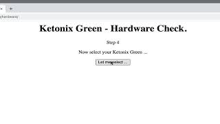 Ketonix Green Hardware Check [upl. by Amekahs925]