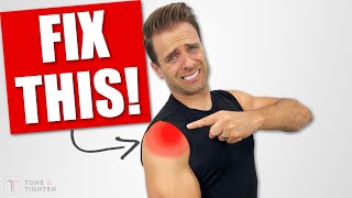 FIX Your Shoulder Pain  Rotator Cuff Impingement Exercises [upl. by Ayeki988]