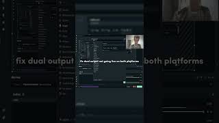 streamlabsdual output not working on both platforms fix [upl. by Okihsoy782]