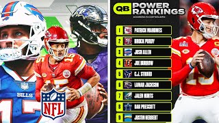 2024 NFL QB Power Rankings Week 12 [upl. by Lanti]