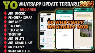 YOWhatsapp Versi Terbaru 998  Whatsapp Mod Anti Banned  YoWhatsapp New Update 2023 •Wa Mod 2024 [upl. by Anear]