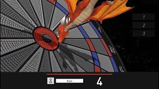 Red dragonDARTSLIVE3 FUN DARTS [upl. by Behm]